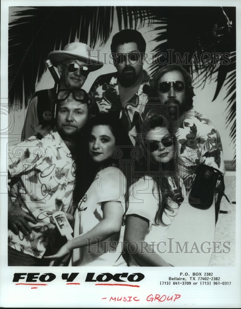 1993 Press Photo Music group &quot;Feo Y Loco&quot;. - hcp04262- Historic Images