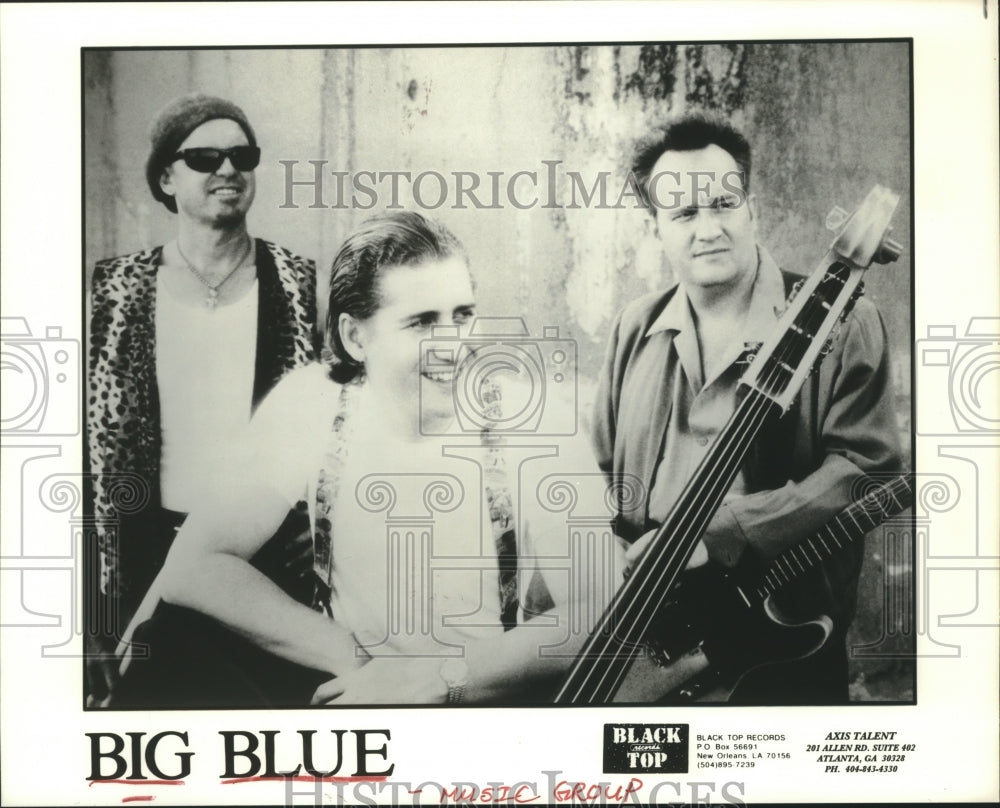 1994 Press Photo Members of the music group Big Blue - hcp04340- Historic Images