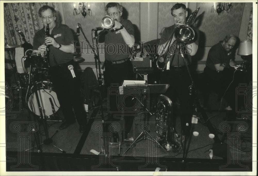 1989 Press Photo Members of the Buck Creek Jazz Band at Springfield - hcp04355- Historic Images