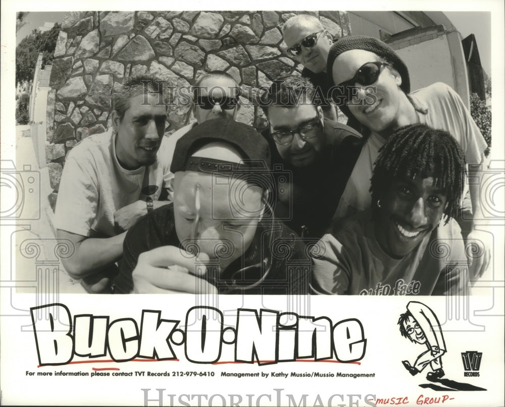 1997 Press Photo Members of the music group Buck-O-Nine - hcp04356- Historic Images