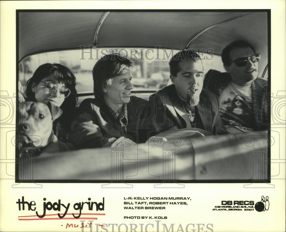 1990 Press Photo Members of music group &quot;The Jody Grind&quot;. - hcp04444- Historic Images