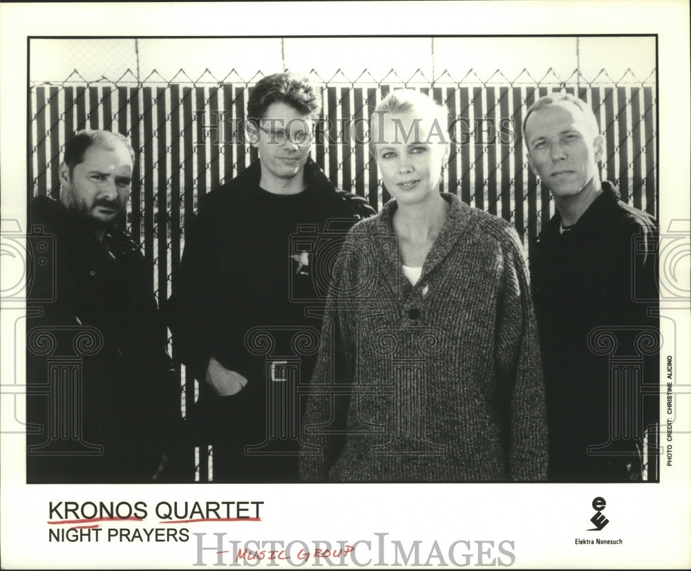 1994 Press Photo Members of the music group Kronos Quartet - hcp04612- Historic Images