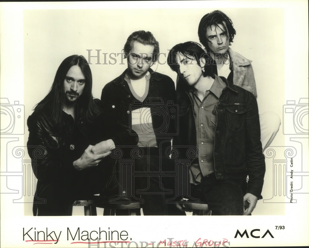 1993 Press Photo Members of the music group Kinky Machine - hcp04721- Historic Images