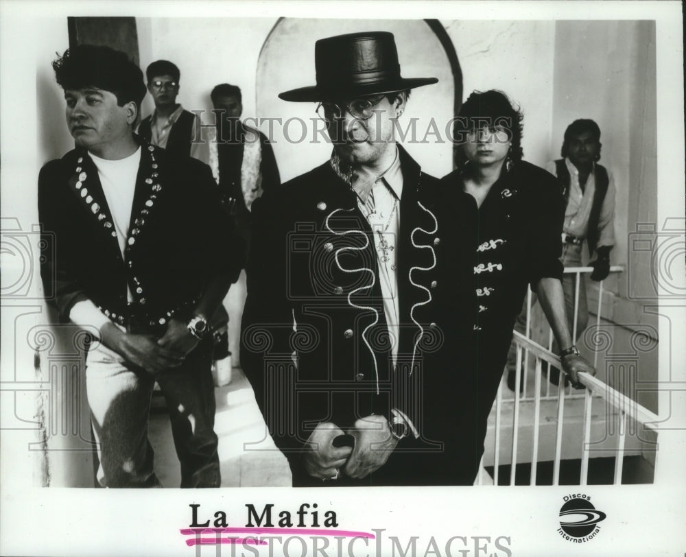 1994 Press Photo Members of the music group La Mafia - hcp04760- Historic Images