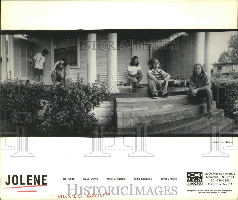 1995 Press Photo Members of the music group Jolene - hcp04775- Historic Images