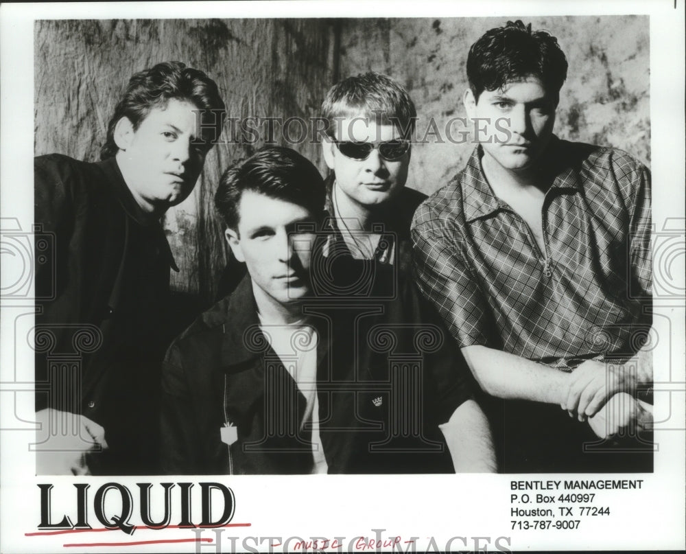 1997 Press Photo Members of the music group Liquid - hcp04889- Historic Images