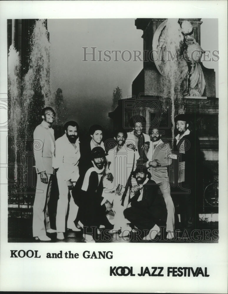 1980 Press Photo Members of the music group Kool and the Gang - hcp05137- Historic Images