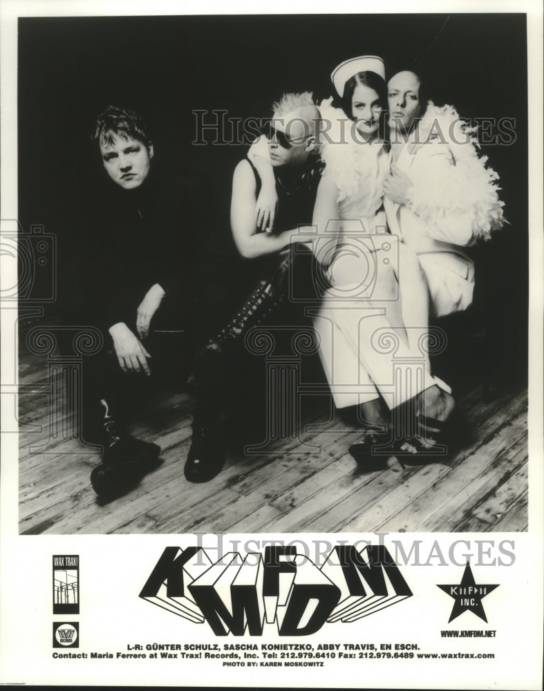 1997 Press Photo Members of the music group KMFDM - hcp05152- Historic Images