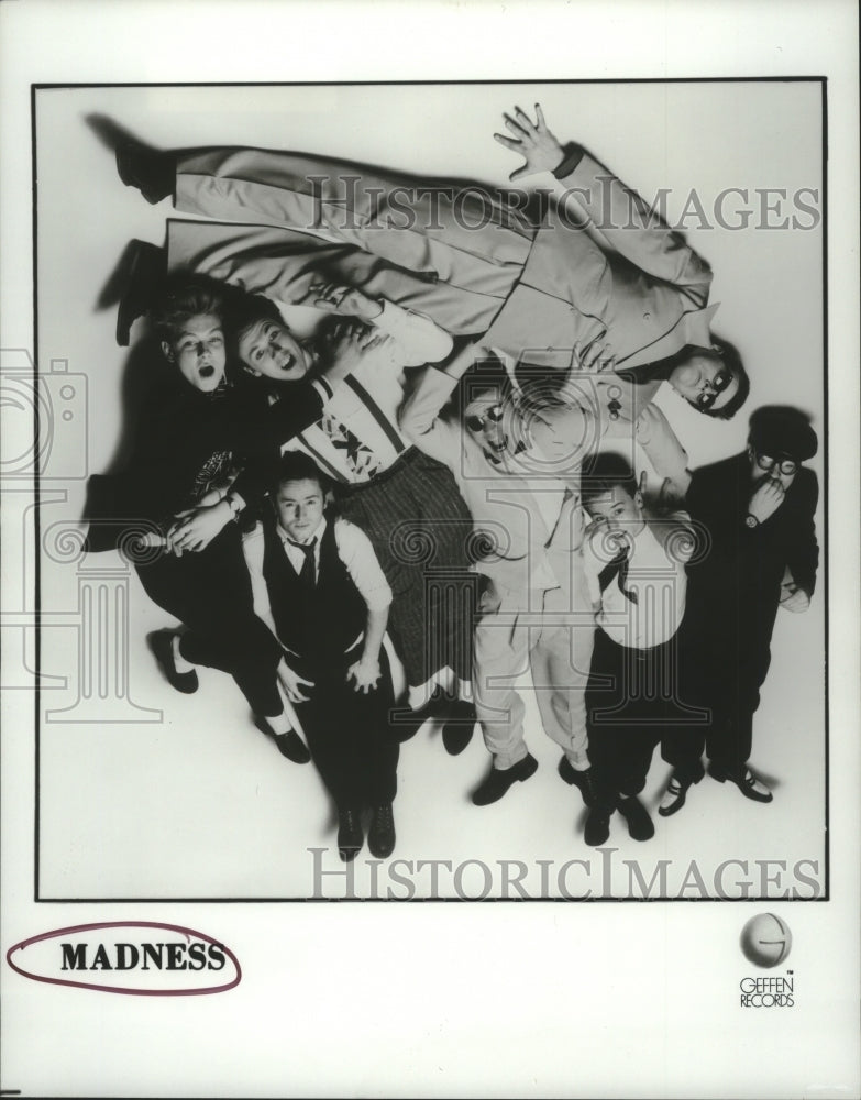 1983 Press Photo Members of the pop music group Madness - hcp05366- Historic Images