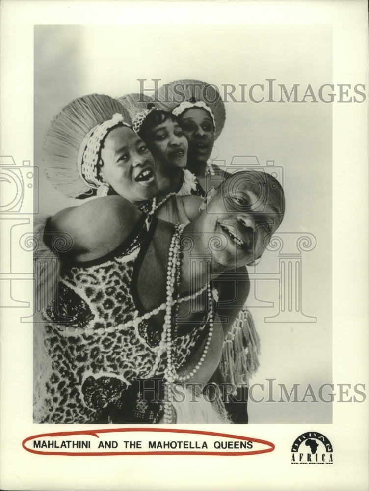 1991 Press Photo Members of the music group Mahlathini and the Mahotella Queens- Historic Images