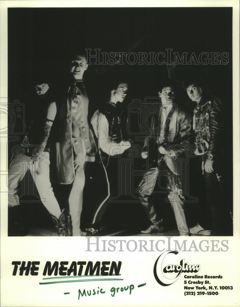 1986 Press Photo Members of the music group The Meatmen - hcp05448- Historic Images