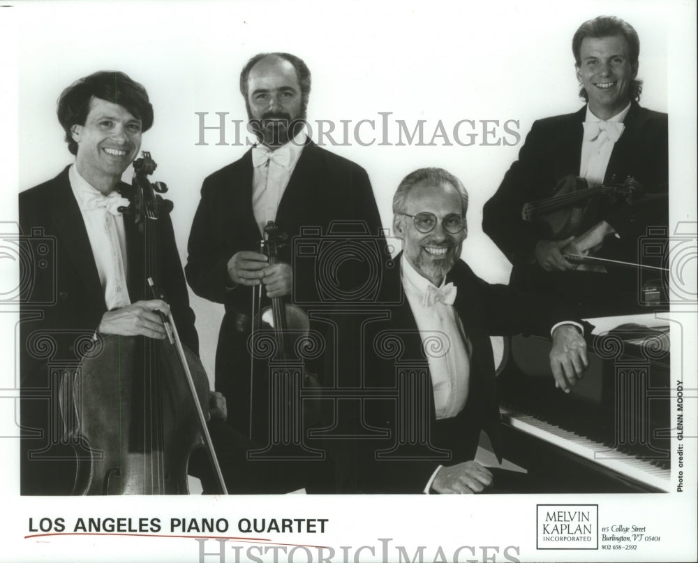 1996 Press Los Angeles Piano Quartet music group. - hcp05664- Historic Images