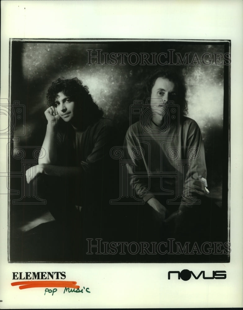 1990 Press Photo Pop music group &quot;Elements&quot;. - hcp05863- Historic Images