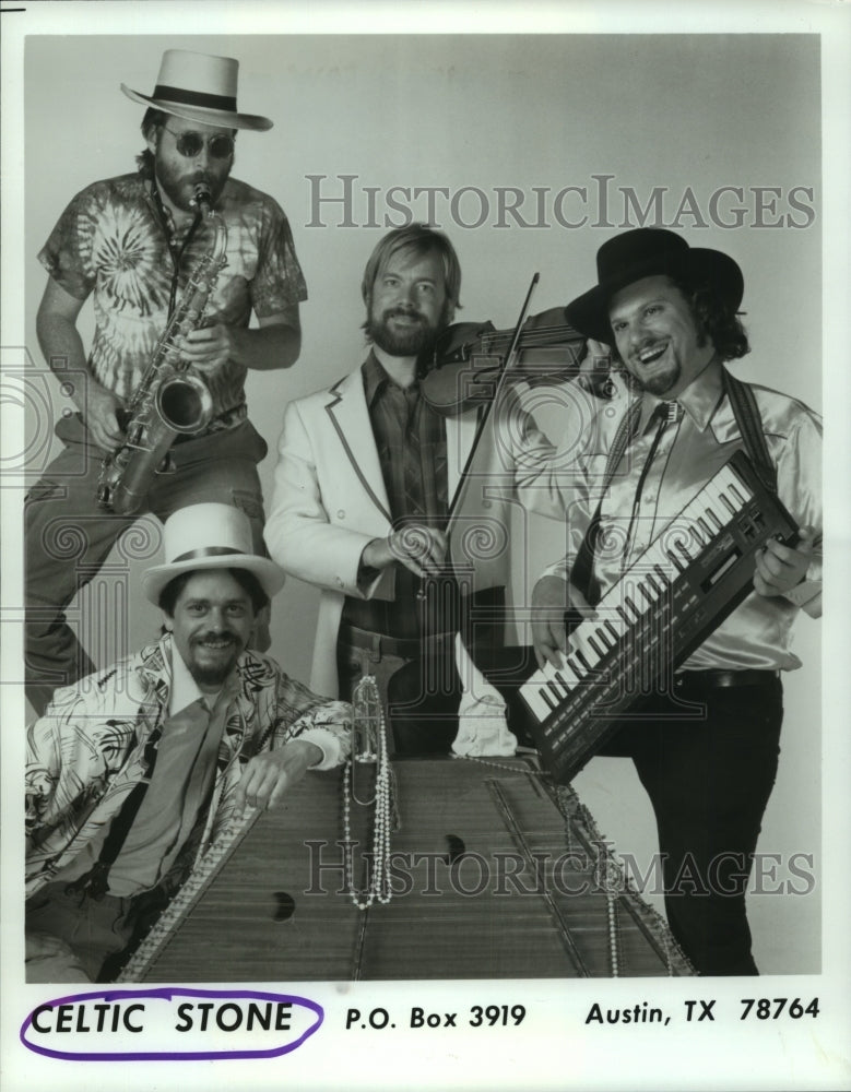 1988 Press Photo Celtic Stone-Music Group - hcp05905- Historic Images