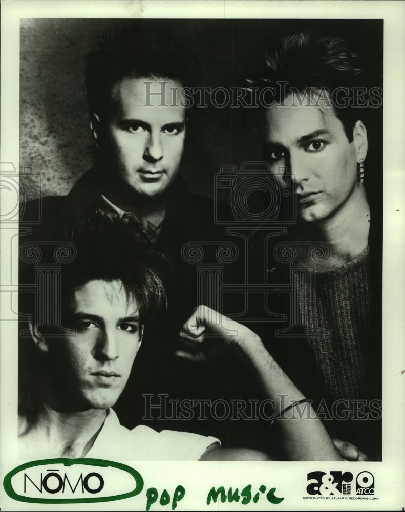 1985 Press Photo Pop Music group "Nomo". - hcp05974- Historic Images