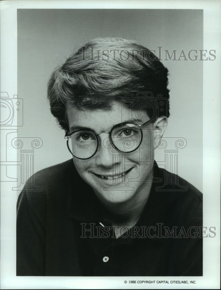 1986 Press Photo Jonathan Ward from the television series &quot;Heart of the City&quot;- Historic Images