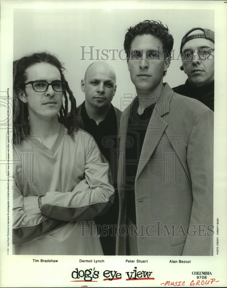 1997 Press Photo &quot;Dog&#39;s Eye View&quot; Tim Bradshaw, Dermot Lynch, Peter Stuart- Historic Images