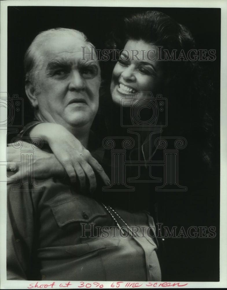 1987 Press Photo Actors of &quot;The Best Little Whorehouse in Texas&quot; Houston Play- Historic Images