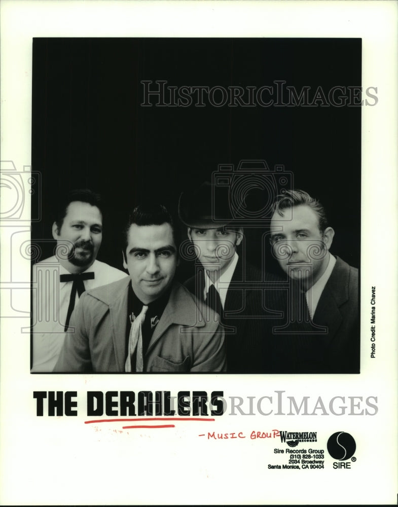 1998 Press Photo The Derailers music group members - hcp06559- Historic Images