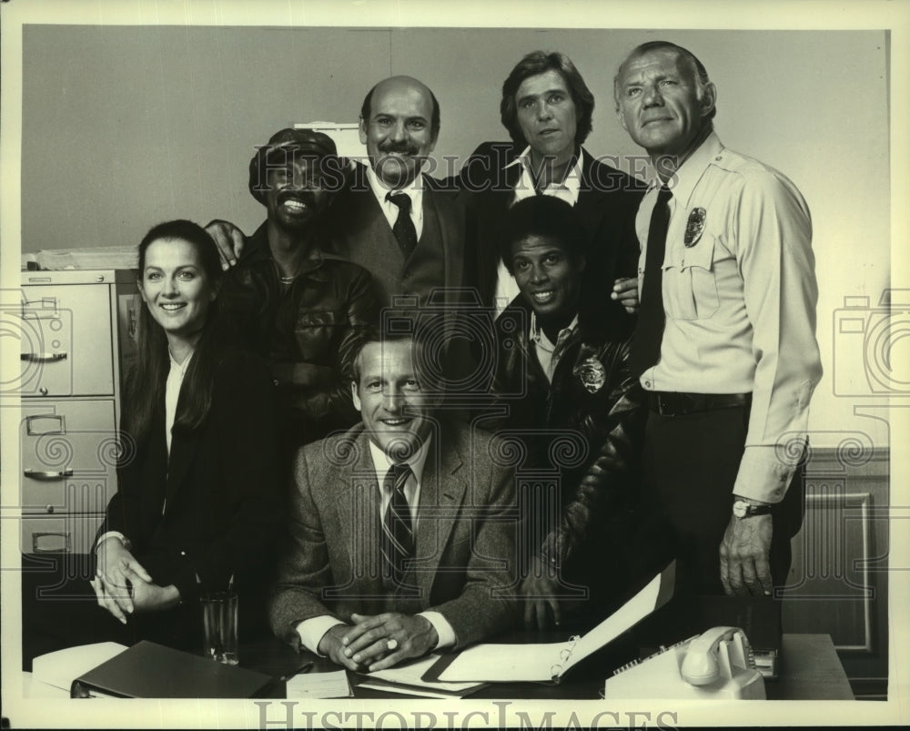 1981 Press Photo The cast of NBC's Hill Street Blues - hcp06571- Historic Images
