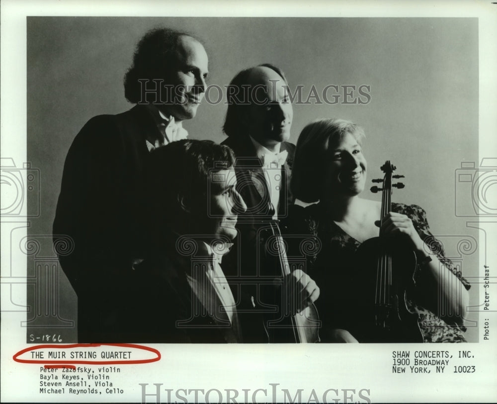 1993 Press Photo The Muir String Quartet - hcp06669- Historic Images