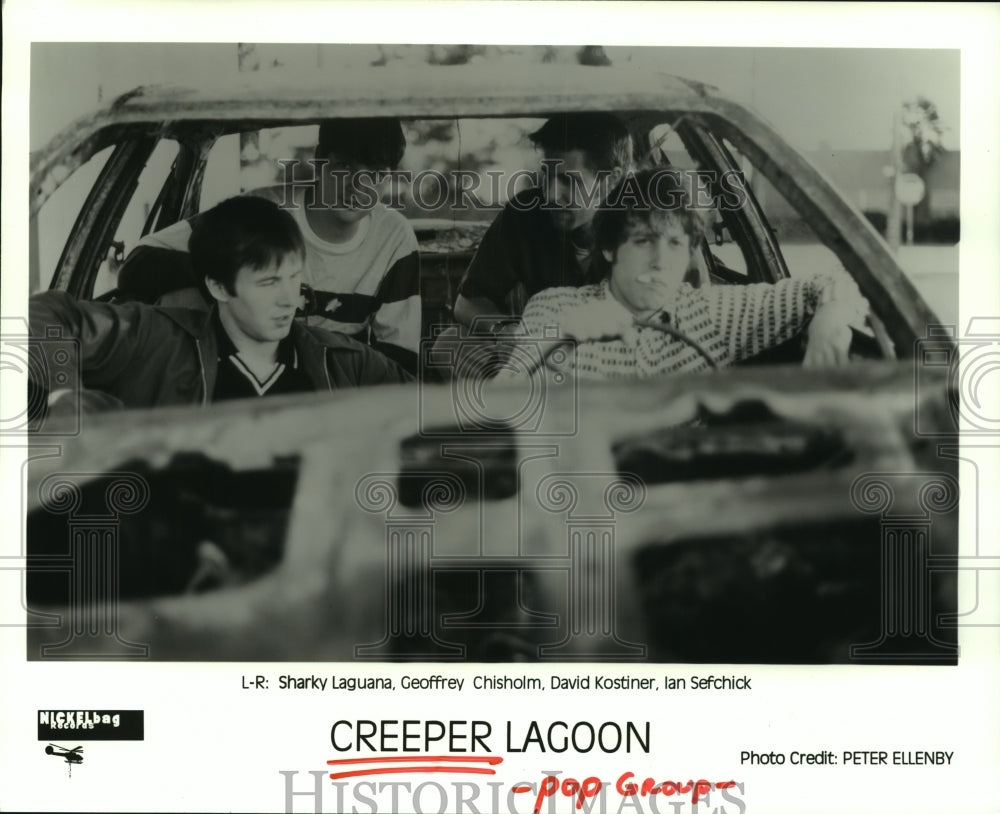 1998 Press Photo &quot;Creeper Lagoon&quot; Music Group - hcp06860- Historic Images