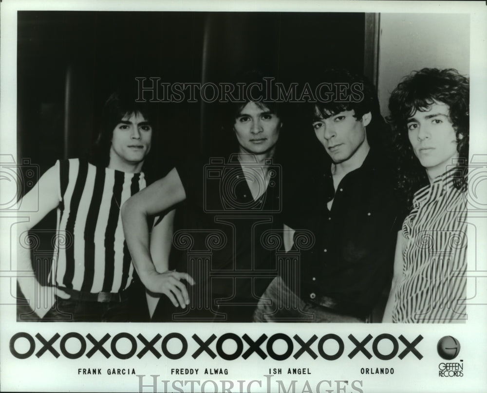 1983 Press Photo Pop Group "OXO" - hcp06917- Historic Images