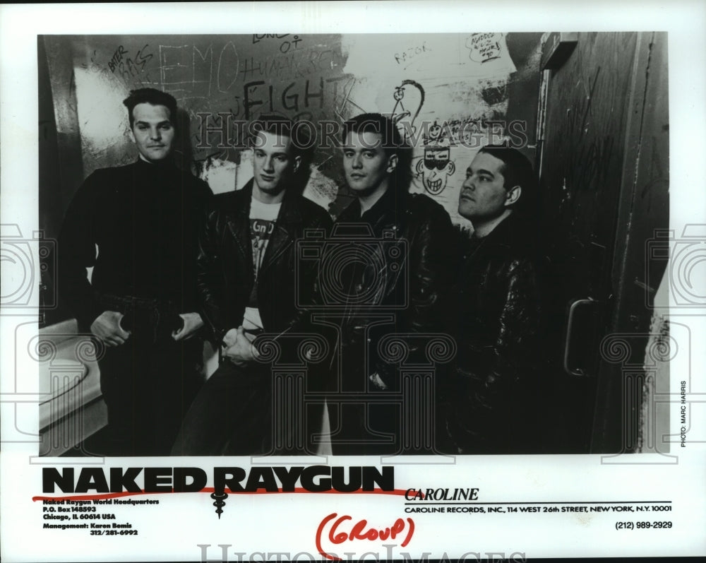 1991 Press Photo Music group &quot;Naked Raygun&quot;. - hcp07011- Historic Images