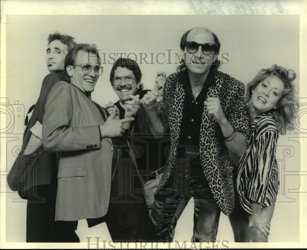 1986 Press Photo Members of the rock band Dr. Rockit - hcp07124- Historic Images