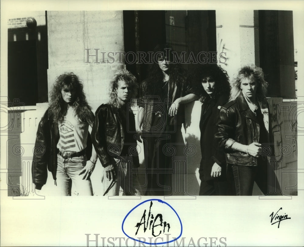 1989 Press Photo Rock Group &quot;Alive!&quot; - hcp07158- Historic Images