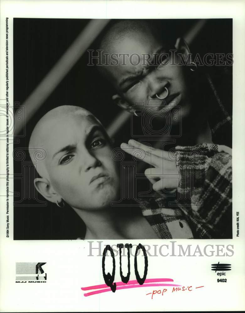 1994 Press Photo Quo - pop music group - hcp07226- Historic Images