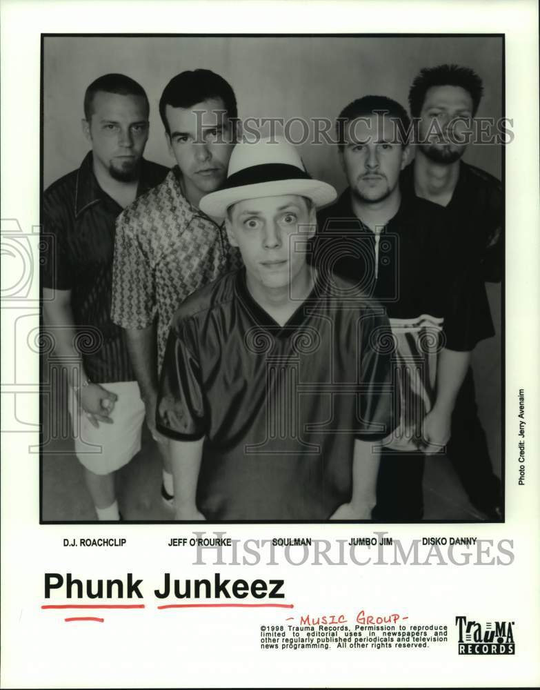 1995 Press Photo Phunk Junkeez - American rap band - hcp07278- Historic Images