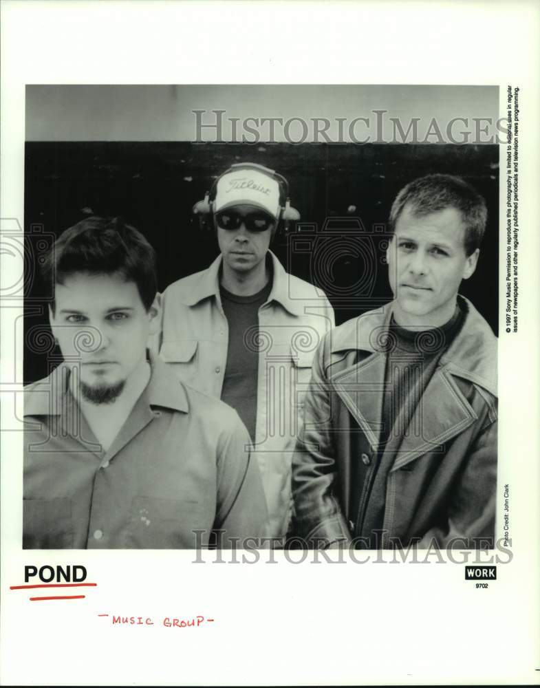 1997 Press Photo Music group Pond. - hcp07294- Historic Images