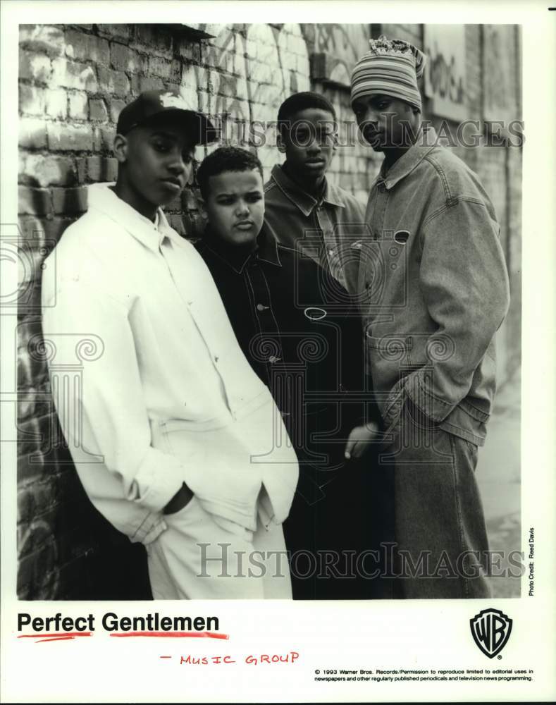 1993 Press Photo Music Group &quot;Perfect Gentlemen&quot; - hcp07350- Historic Images