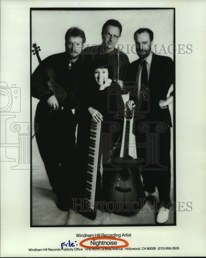 1991 Press Photo Music Group &quot;Nightnoise&quot; - hcp07598- Historic Images