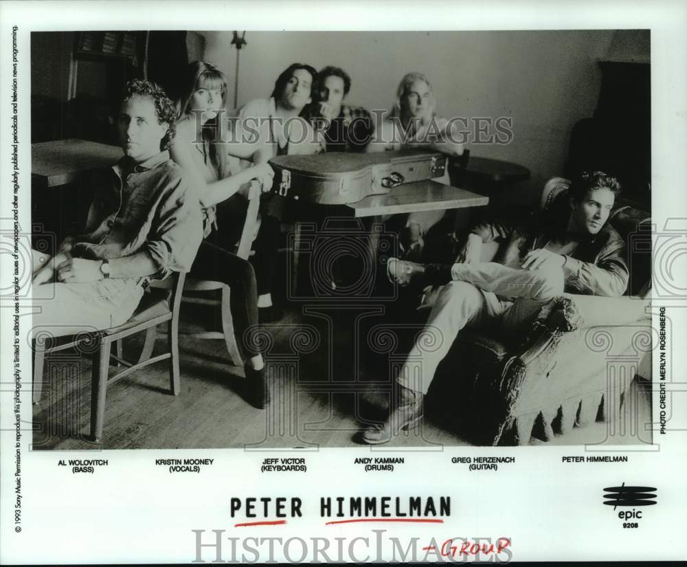 1983 Press Photo The Peter Himmelman band members - hcp07704- Historic Images