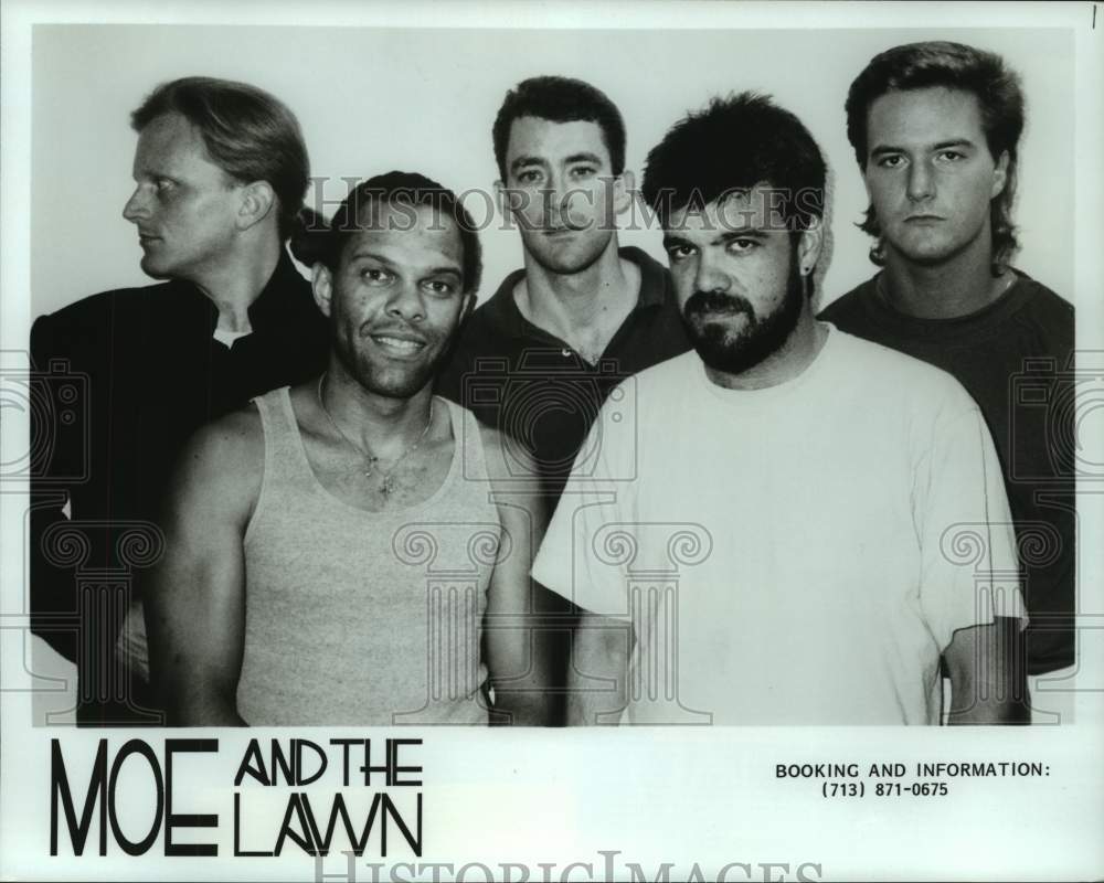 1990 Press Photo Moe and the Lawn band - hcp07763- Historic Images