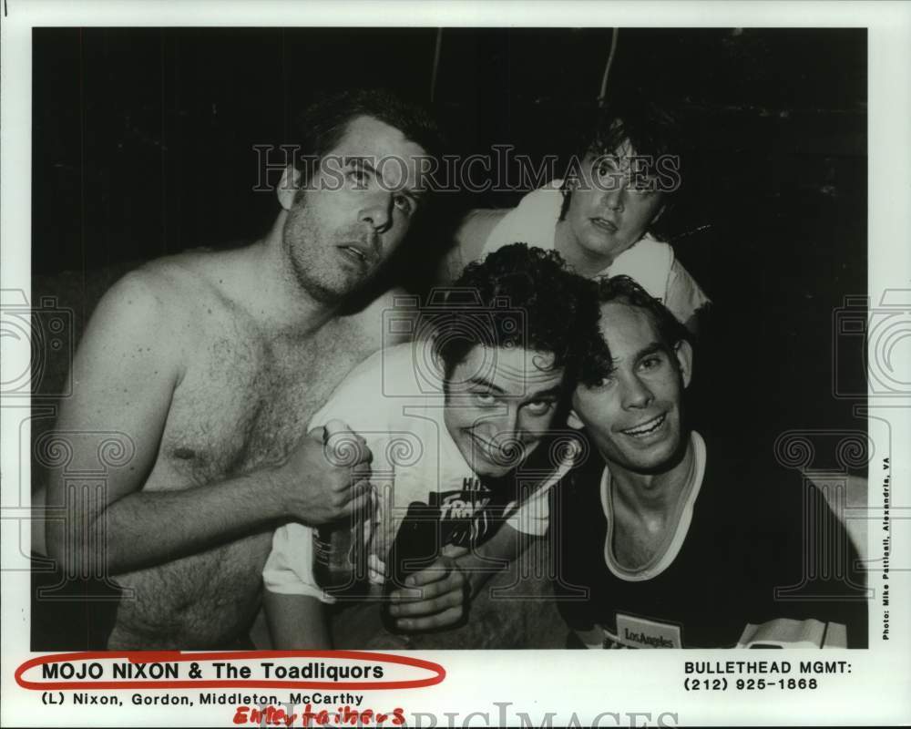 1993 Press Photo Mojo Nixon &amp; The Toadliquors: - hcp07770- Historic Images