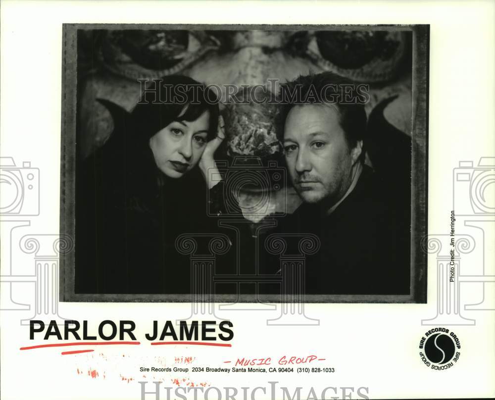 1998 Press Photo Parlor James music duo - hcp07825- Historic Images