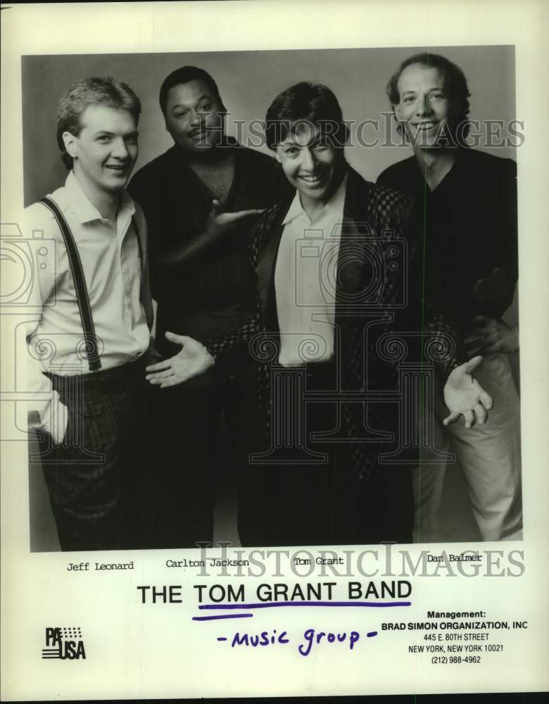 1986 Press Photo The Tom Grant Band - hcp07895- Historic Images