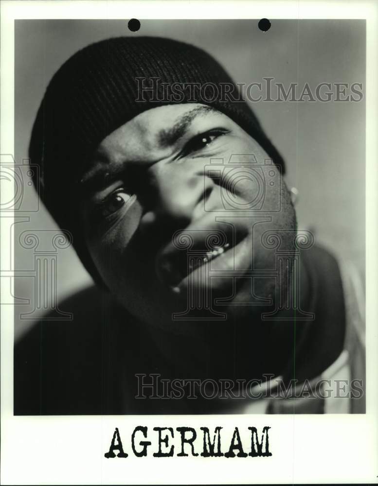 1997 Press Photo Agermam - rapper with 3X Krazy - hcp07901- Historic Images