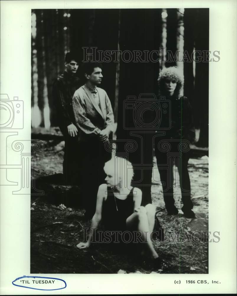 1986 Press Photo Members of the rock band &#39;Til Tuesday - hcp07916- Historic Images