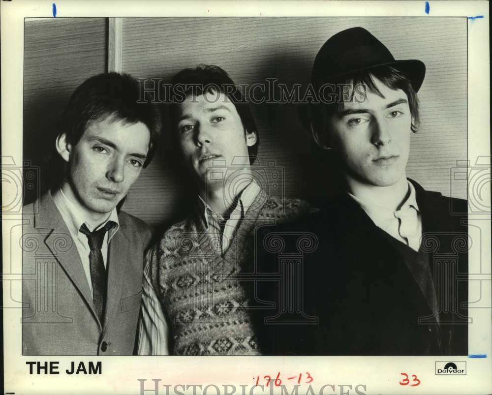 1980 Press Photo Members of the rock group The Jam - hcp08034- Historic Images