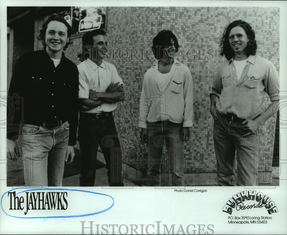 1988 Press Photo Music Group &quot;The Jayhawks&quot; - hcp08061- Historic Images