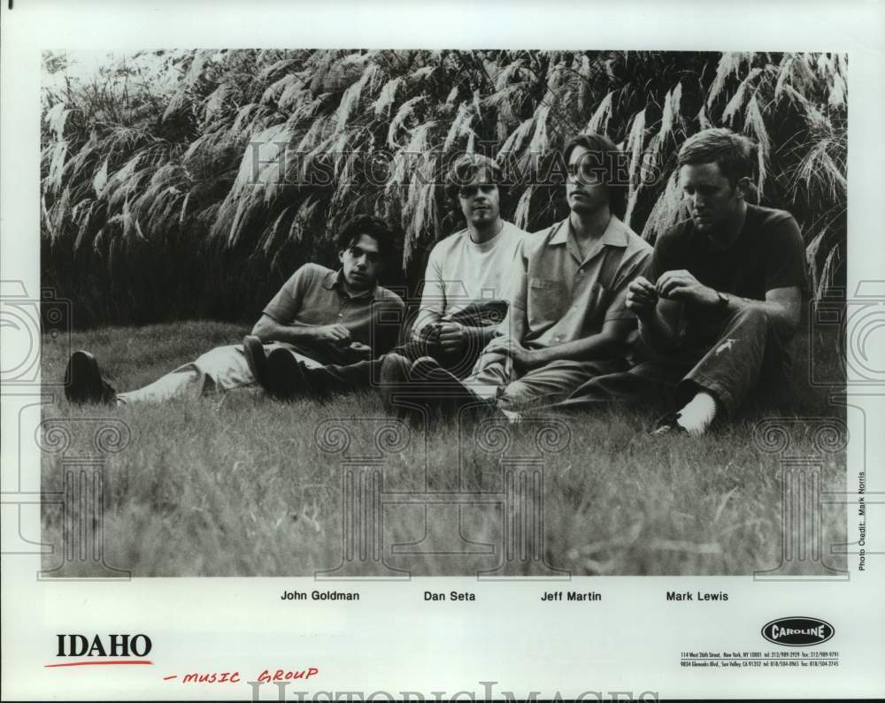 1995 Press Photo Music Group &quot;Idaho&quot; - hcp08110- Historic Images