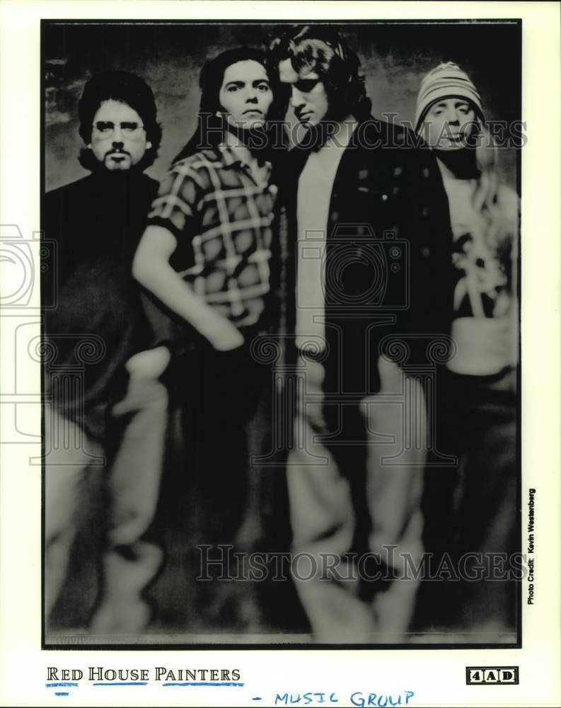 1993 Press Photo Members of the music group Red House Painters - hcp08163- Historic Images