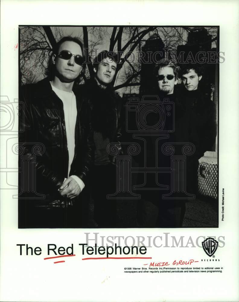 1998 Press Photo Members of the music group The Red Telephone - hcp08166- Historic Images