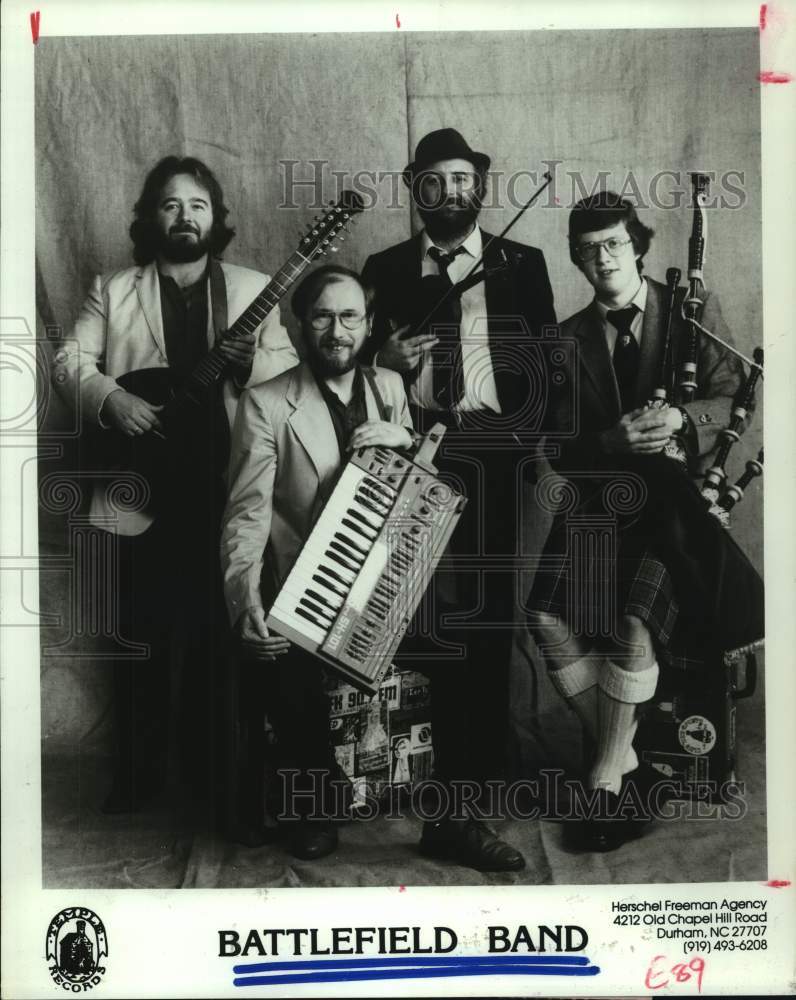 1986 Press Photo The Battlefield Band - Scottish folk music - hcp08284- Historic Images