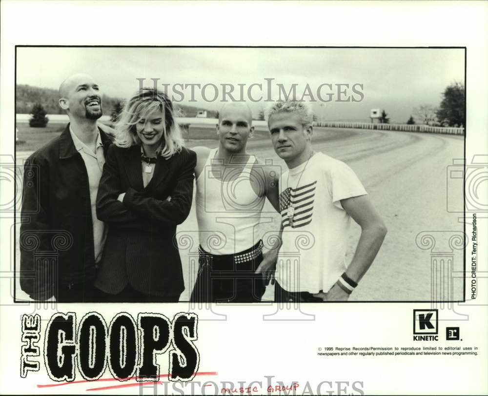 1996 Press Photo The Goops music group members - hcp08407- Historic Images