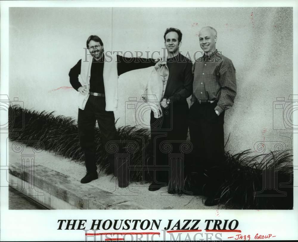 1998 Press Photo Members of the musical group &quot;The Houston Jazz Trio&quot;- Historic Images